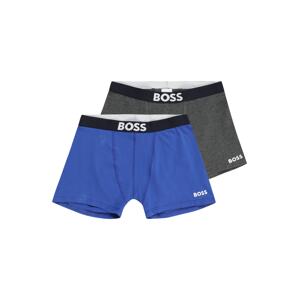 BOSS Kidswear Nohavičky  kobaltovomodrá / tmavosivá / čierna / biela