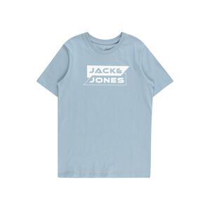 Jack & Jones Junior Tričko 'SHEAR'  dymovo modrá / biela
