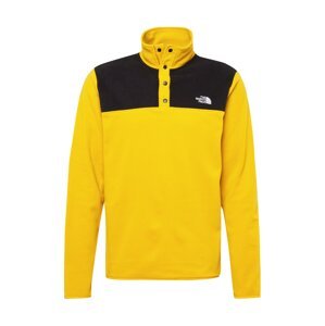 THE NORTH FACE Športový sveter 'Glacier'  žltá / čierna / biela