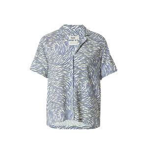 Brava Fabrics Blúzka 'Aloha'  modrá / trstinová / biela