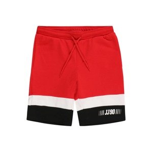 Jack & Jones Junior Nohavice 'MATEO'  červená / čierna / biela