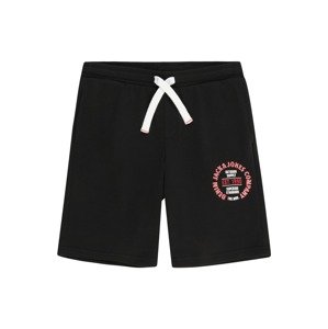 Jack & Jones Junior Nohavice 'STANDY'  červená / čierna / biela