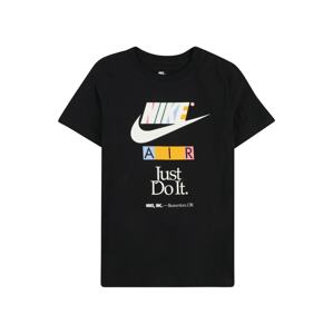 Nike Sportswear Tričko  žltá / staroružová / čierna / biela