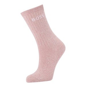 BOSS Kidswear Ponožky  rosé / šedobiela