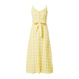 Brava Fabrics Letné šaty  žltá / pastelovo žltá / biela