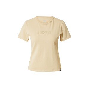 LEVI'S ® Tričko 'Graphic Rickie Tee'  svetlobéžová / svetlohnedá