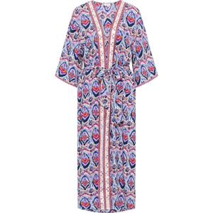 IZIA Kimono  krémová / modrá / oranžová / ružová