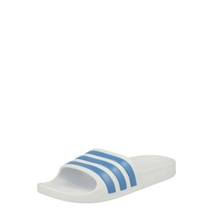 ADIDAS SPORTSWEAR Plážové / kúpacie topánky 'Adilette Aqua'  modrá / biela