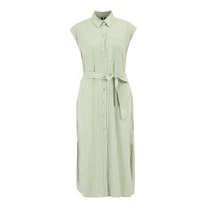 Vero Moda Tall Košeľové šaty 'MYMILO'  pastelovo zelená / biela