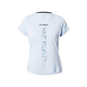 ADIDAS TERREX Funkčné tričko 'Agravic'  modrá / svetlomodrá