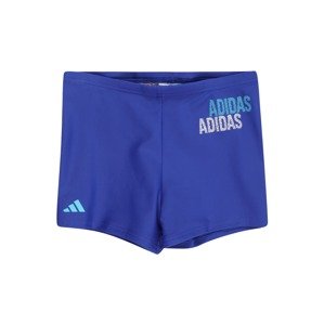 ADIDAS PERFORMANCE Športové plavky 'Logo '  vodová / kráľovská modrá / biela