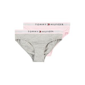 Tommy Hilfiger Underwear Nohavičky  sivá melírovaná / ružová / čierna / biela