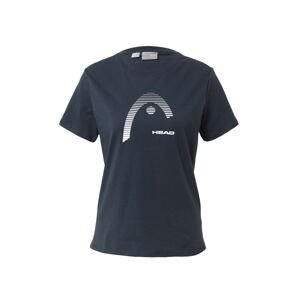 HEAD Funkčné tričko 'CLUB LARA'  námornícka modrá / biela