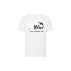 THE NORTH FACE Funkčné tričko 'FOUNDATION'  svetlomodrá / citrónová / čierna / biela