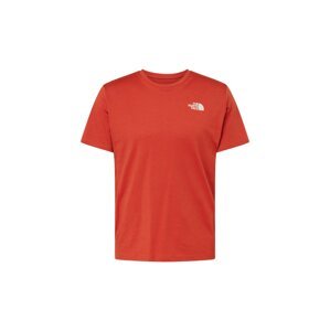 THE NORTH FACE Funkčné tričko 'FOUNDATION'  oranžová / homárová / biela