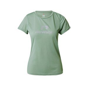 Newline Funkčné tričko  sivá / zelená