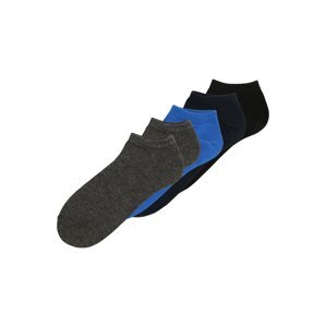 Jack & Jones Junior Ponožky 'Fred'  modrá / tmavomodrá / sivá melírovaná / čierna