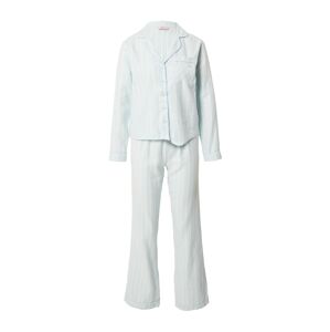 Boux Avenue Pyžamo  svetlomodrá / strieborná / biela