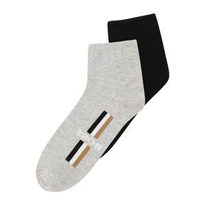 BOSS Kidswear Ponožky  sivá / čierna