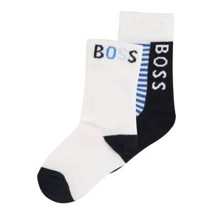 BOSS Kidswear Ponožky  námornícka modrá / čierna / biela