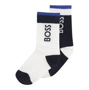 BOSS Kidswear Ponožky  kráľovská modrá / čierna / biela