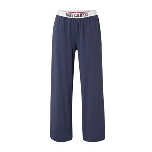 Tommy Jeans Pyžamové nohavice  námornícka modrá / červená / biela