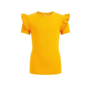 WE Fashion Tričko  zlatá žltá