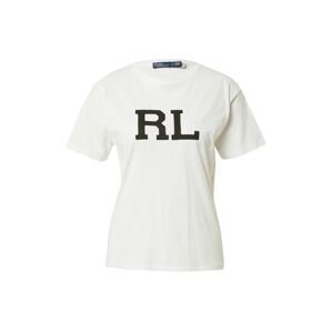 Polo Ralph Lauren Tričko 'Pride'  čierna / biela