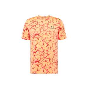 UNDER ARMOUR Funkčné tričko 'Rush Energy'  svetlooranžová / červená