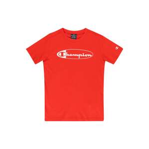 Champion Authentic Athletic Apparel Tričko  jasne červená / biela