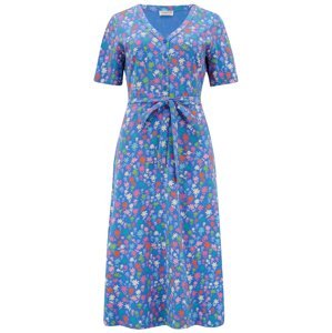 Sugarhill Brighton Letné šaty 'Raphaela'  modrá / svetlozelená / ružová / šedobiela