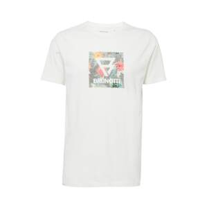 BRUNOTTI Funkčné tričko  sivá / petrolejová / ružová / biela
