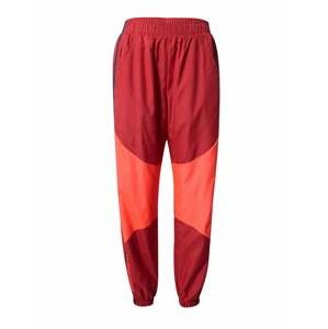 UNDER ARMOUR Športové nohavice  modrosivá / oranžová / tmavočervená