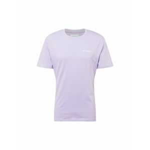 COLUMBIA Funkčné tričko 'North Cascades™'  fialová / biela