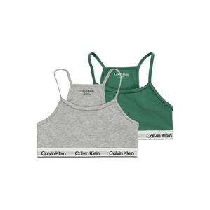 Calvin Klein Underwear Podprsenka  sivá melírovaná / zelená / čierna / biela