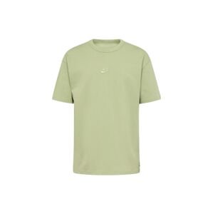 Nike Sportswear Funkčné tričko  svetlozelená / biela