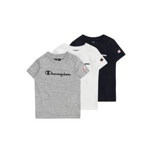 Champion Authentic Athletic Apparel Tričko  tmavomodrá / sivá melírovaná / červená / biela
