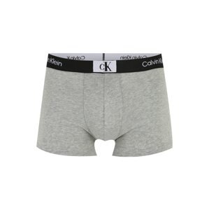 Calvin Klein Underwear Boxerky  sivá melírovaná / čierna / šedobiela