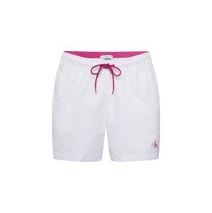Calvin Klein Swimwear Plavecké šortky  nefritová / ružová / biela
