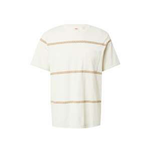 LEVI'S ® Tričko  krémová / hnedá / svetlozelená / oranžová