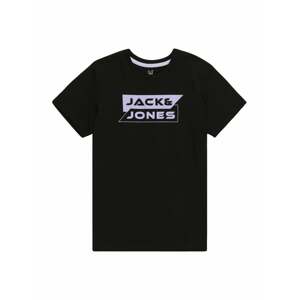 Jack & Jones Junior Tričko 'SHEAR'  svetlofialová / čierna