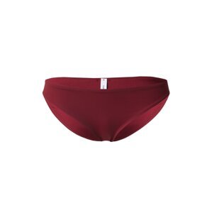 Calvin Klein Swimwear Bikinové nohavičky  tmavočervená