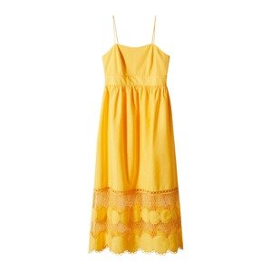 MANGO Letné šaty 'Borris'  žltá