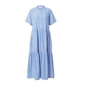 Lollys Laundry Košeľové šaty 'Fie'  nebesky modrá / biela