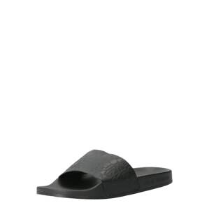 ARMANI EXCHANGE Plážové / kúpacie topánky  čierna