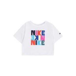 Nike Sportswear Tričko  modrá / tmavooranžová / ružová / biela