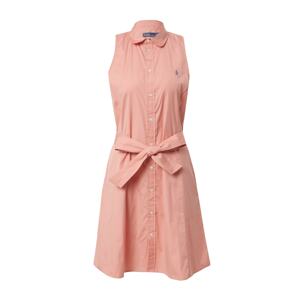 Polo Ralph Lauren Košeľové šaty  modrá / rosé