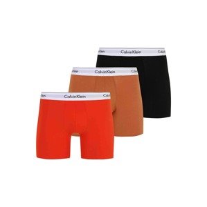 Calvin Klein Underwear Boxerky  oranžová / červená / čierna / biela