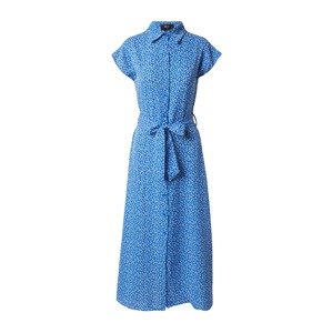 AX Paris Košeľové šaty  modrá / námornícka modrá / biela