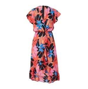 AX Paris Letné šaty  svetlomodrá / oranžová / ružová / čierna